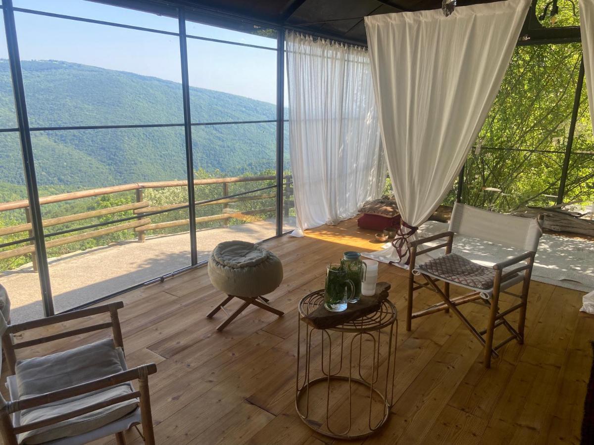 Suxen Nature Experience - Lodge Con Vista Panoramica Prepotto  Luaran gambar