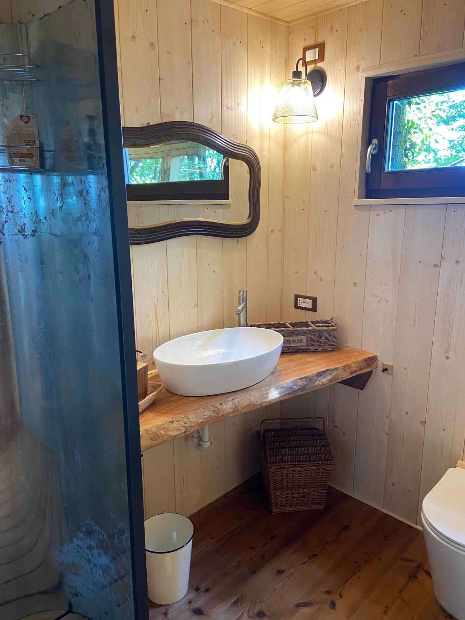 Suxen Nature Experience - Lodge Con Vista Panoramica Prepotto  Luaran gambar